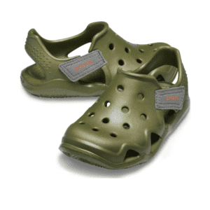 Crocs Swiftwater Wave Kids Army Green
