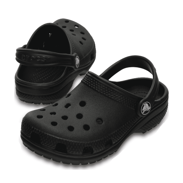 Crocs Classic Plain Clog Kids Black