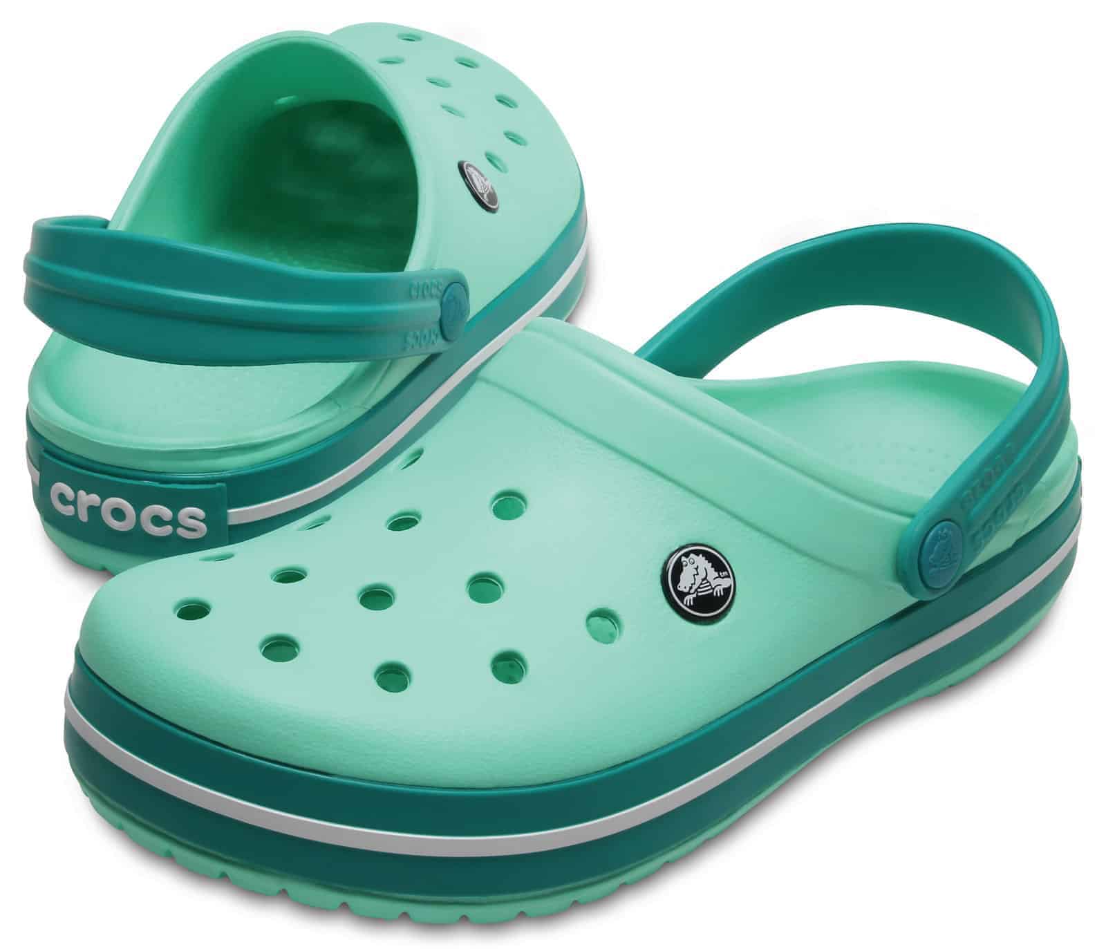 Кроксы сабо оригинал. Crocs Crocband 11016-100. Сабо Crocs Crocband Clog. Крокс сабо мятные. Crocs кроксы Classic.