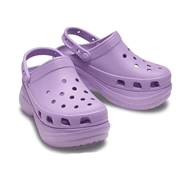 Crocs Classic Bae Clog Plain Women Violet Purple
