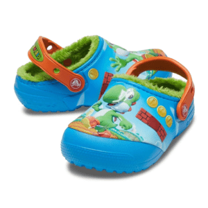 Crocs Fun Lab Lined Super Mario Yoshi Clog Kids