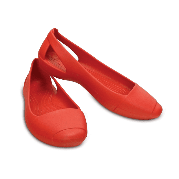 Crocs Sienna Flat Sandals Women Red
