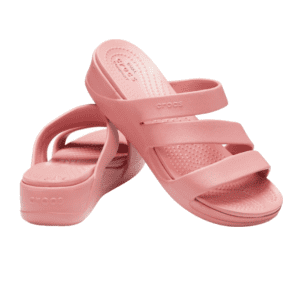 Crocs Montery Strappy Wedges Women Pink