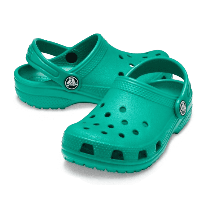 Crocs Classic Plain Clog Kids Deep Green