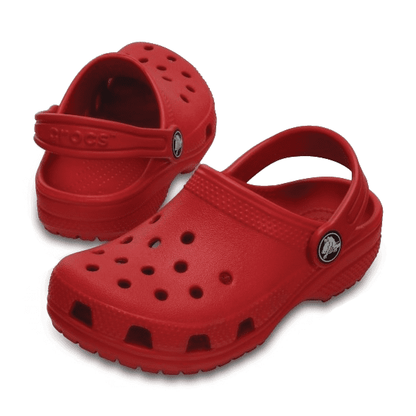 Crocs Classic Plain Clog Kids Pepper