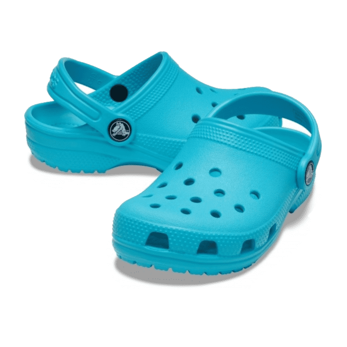 Crocs Classic Plain Clog Kids Digital Aqua