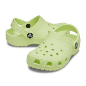 Crocs Classic Plain Clog Kids Lime Zest