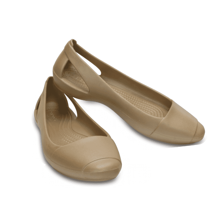 Crocs Sienna Flat Sandals Women Khaki | Zarrosa Shop
