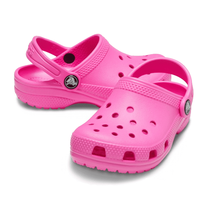 Crocs Classic Plain Clog Kids Electric Pink