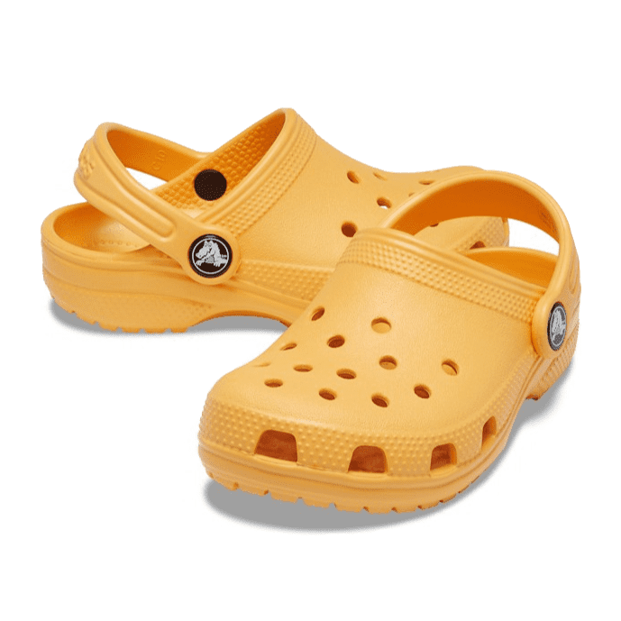 Orange Sorbet Crocs Clogs Classic Kids 204536 