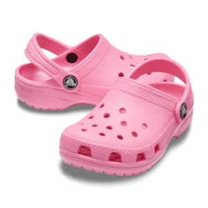 Crocs Classic Plain Clog Kids Pink Lemonade