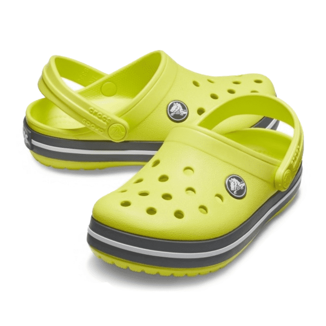 Crocs Crocband Clog Kids Citrus/Slate Grey