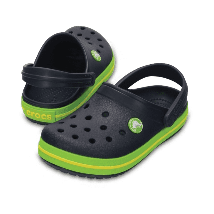 Crocs Crocband Clog Kids Navy/Volt Green