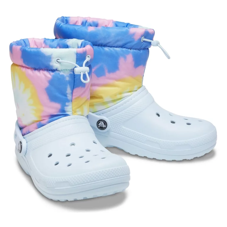 Crocs Classic Lined Neo Puff Tie Dye Boot