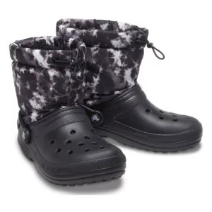 Crocs Classic Lined Neo Puff Tie Dye Boot