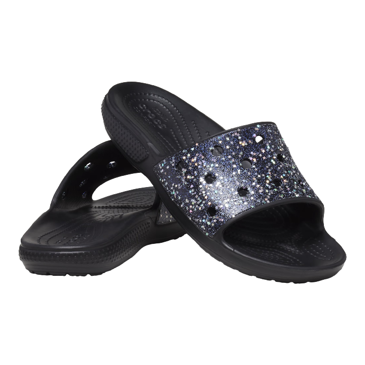Crocs Classic Starry Glitter Slide